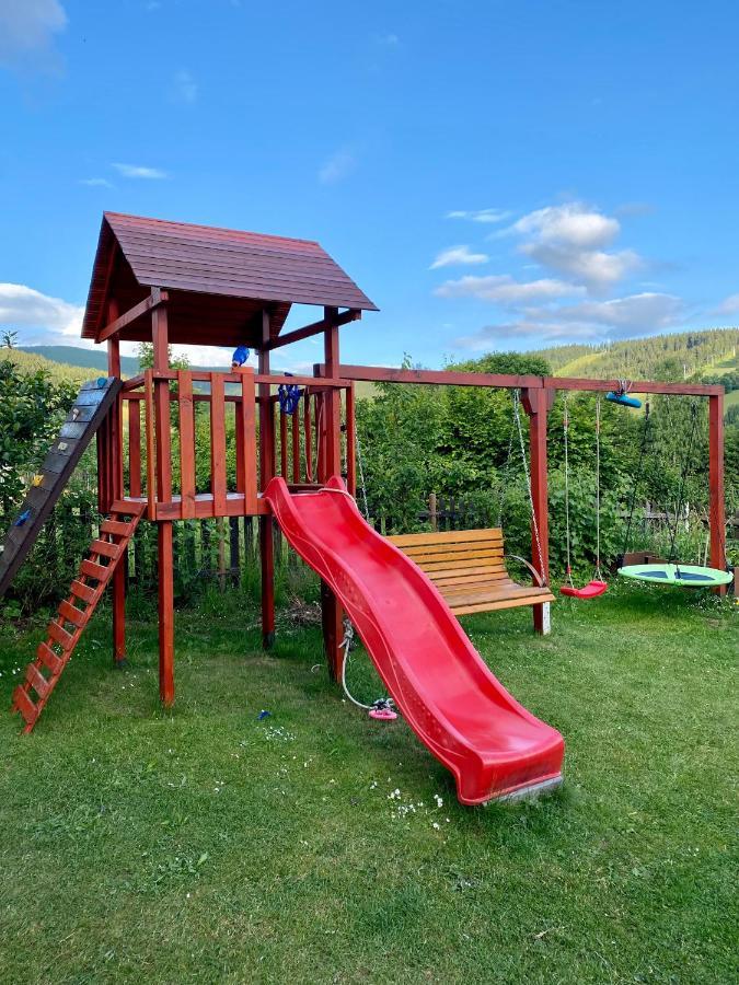 Apartmán Karovi Destne v Orlickych horach Esterno foto